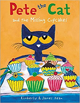 Pete the cat and the missing cupcakes by Kim Dean