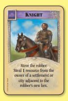 knight card